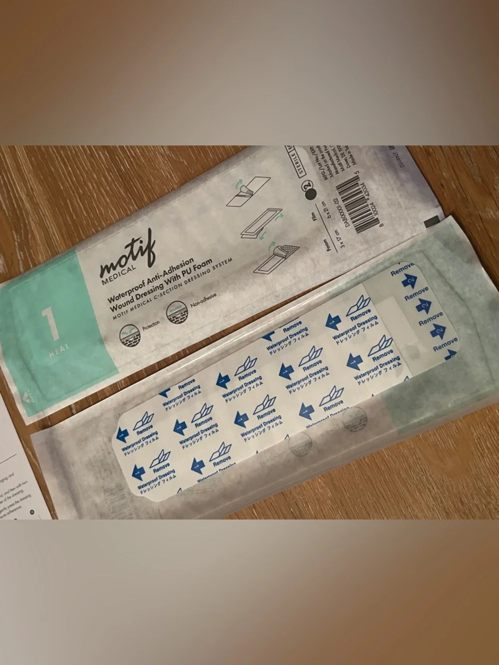 🩹🤕NWT MOTIF MEDICAL CESAREAN POSTPARTUM WOUND DRESSING STEP 1 🤕🩹